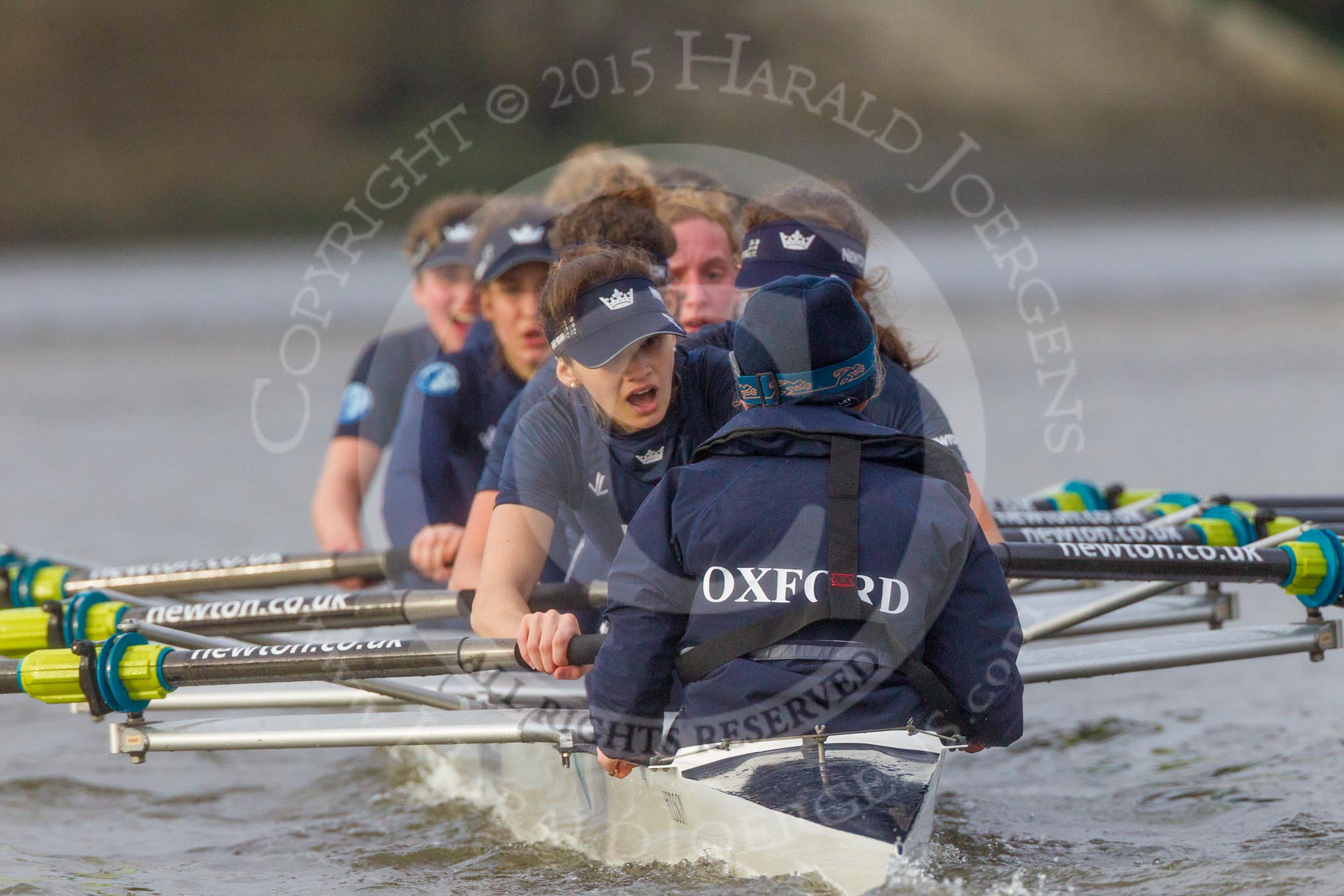 Photo 1512101237391D46833HaraldJoergens The Boat Race season 2016 - Women's Boat Race Trial Eights (OUWBC, Oxford): "Scylla", cox-Antonia Stutter, stroke-Emma Lukasiewicz, 7-Lauren Kedar, 6-Joanne Jansen, 5-Anastasia Chitty, 4-Rebecca Te Water Naude, 3-Elettra Ardissino, 2-Merel Lefferts, bow-Issy Dodds.
River Thames between Putney Bridge and Mortlake,
London SW15,
United Kingdom,
on 10 December 2015 at 12:37, image #339