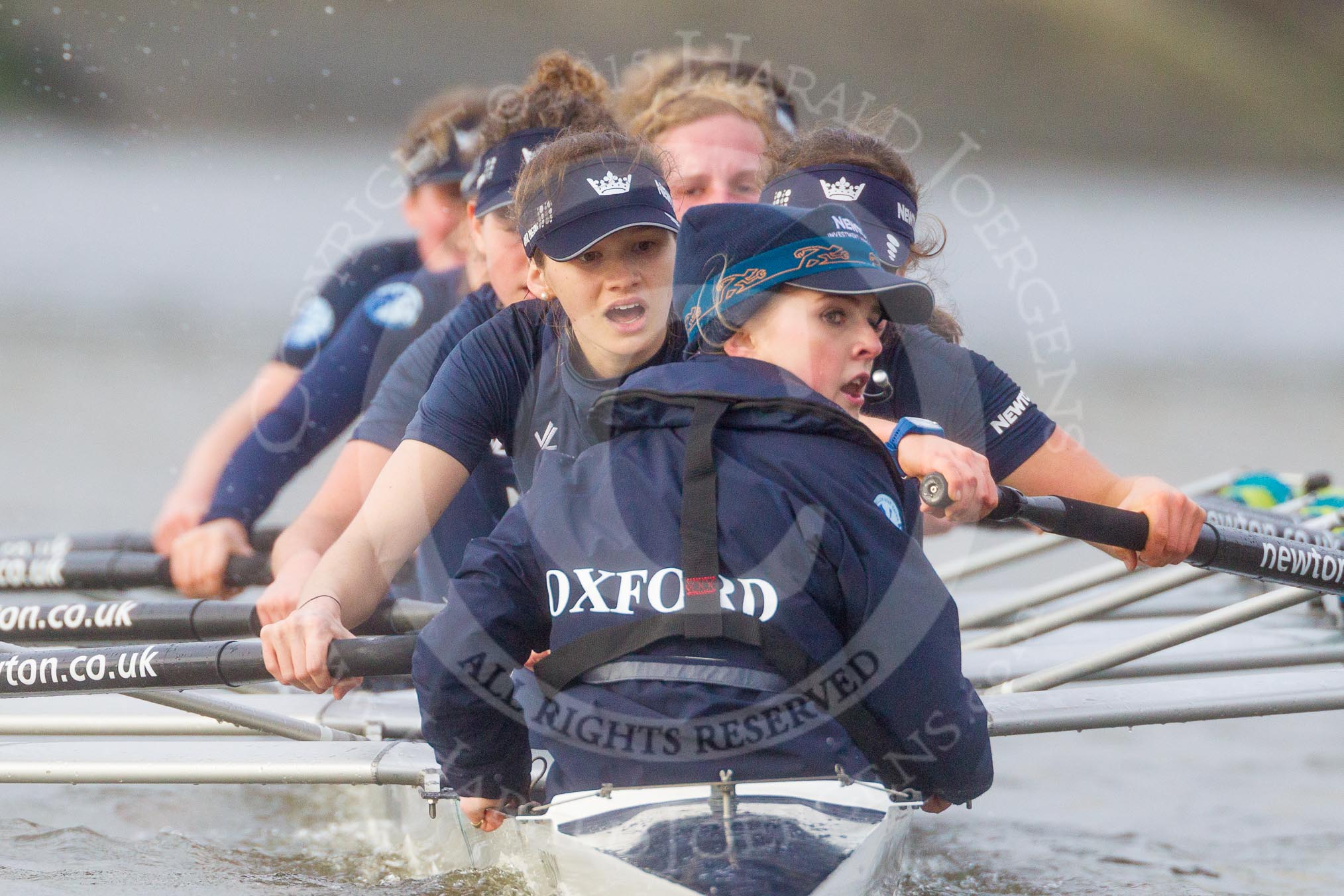 Photo 1512101237511D46857HaraldJoergens The Boat Race season 2016 - Women's Boat Race Trial Eights (OUWBC, Oxford): "Scylla", cox-Antonia Stutter, stroke-Emma Lukasiewicz, 7-Lauren Kedar, 6-Joanne Jansen, 5-Anastasia Chitty, 4-Rebecca Te Water Naude, 3-Elettra Ardissino, 2-Merel Lefferts, bow-Issy Dodds.
River Thames between Putney Bridge and Mortlake,
London SW15,
United Kingdom,
on 10 December 2015 at 12:37, image #344