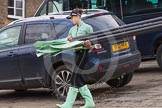 The Boat Race season 2016 - Women's Boat Race Trial Eights (CUWBC, Cambridge).
River Thames between Putney Bridge and Mortlake,
London SW15,

United Kingdom,
on 10 December 2015 at 10:10, image #3