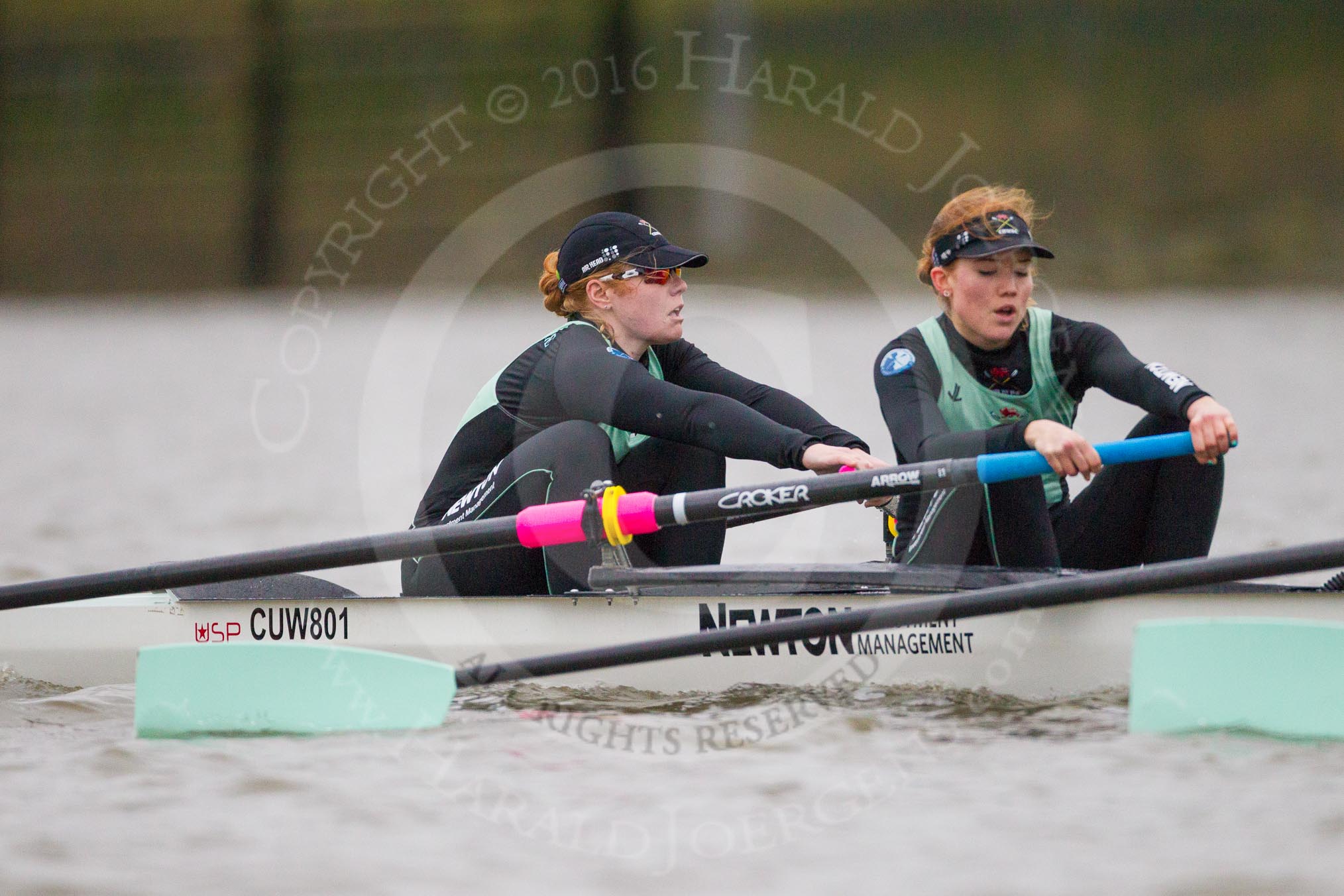 The Boat Race season 2016 - Women's Boat Race Fixture CUWBC vs OBUBC.
River Thames between Putney Bridge and Mortlake,
London SW15,

United Kingdom,
on 31 January 2016 at 16:02, image #73