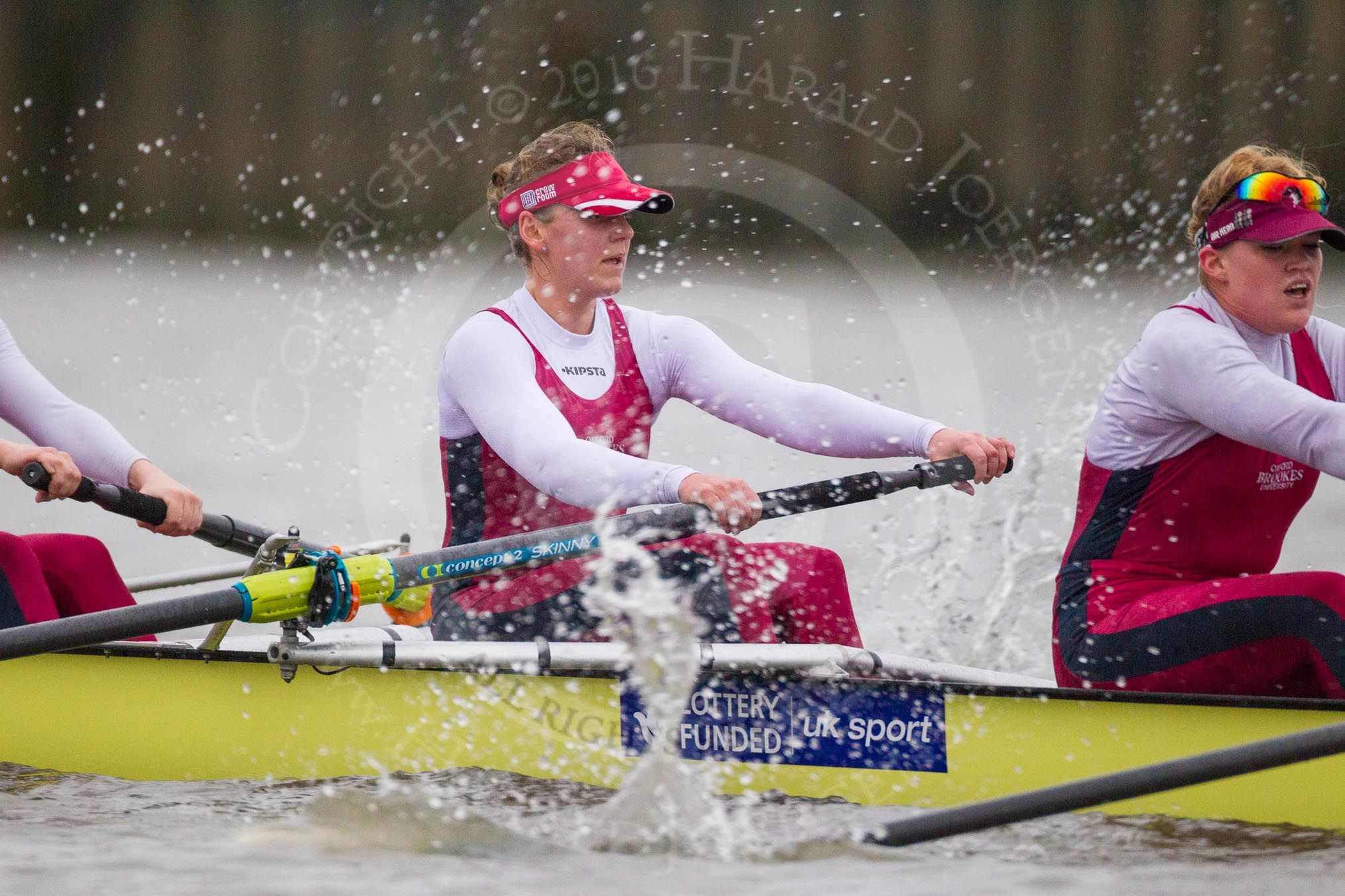 The Boat Race season 2016 - Women's Boat Race Fixture CUWBC vs OBUBC.
River Thames between Putney Bridge and Mortlake,
London SW15,

United Kingdom,
on 31 January 2016 at 16:05, image #90