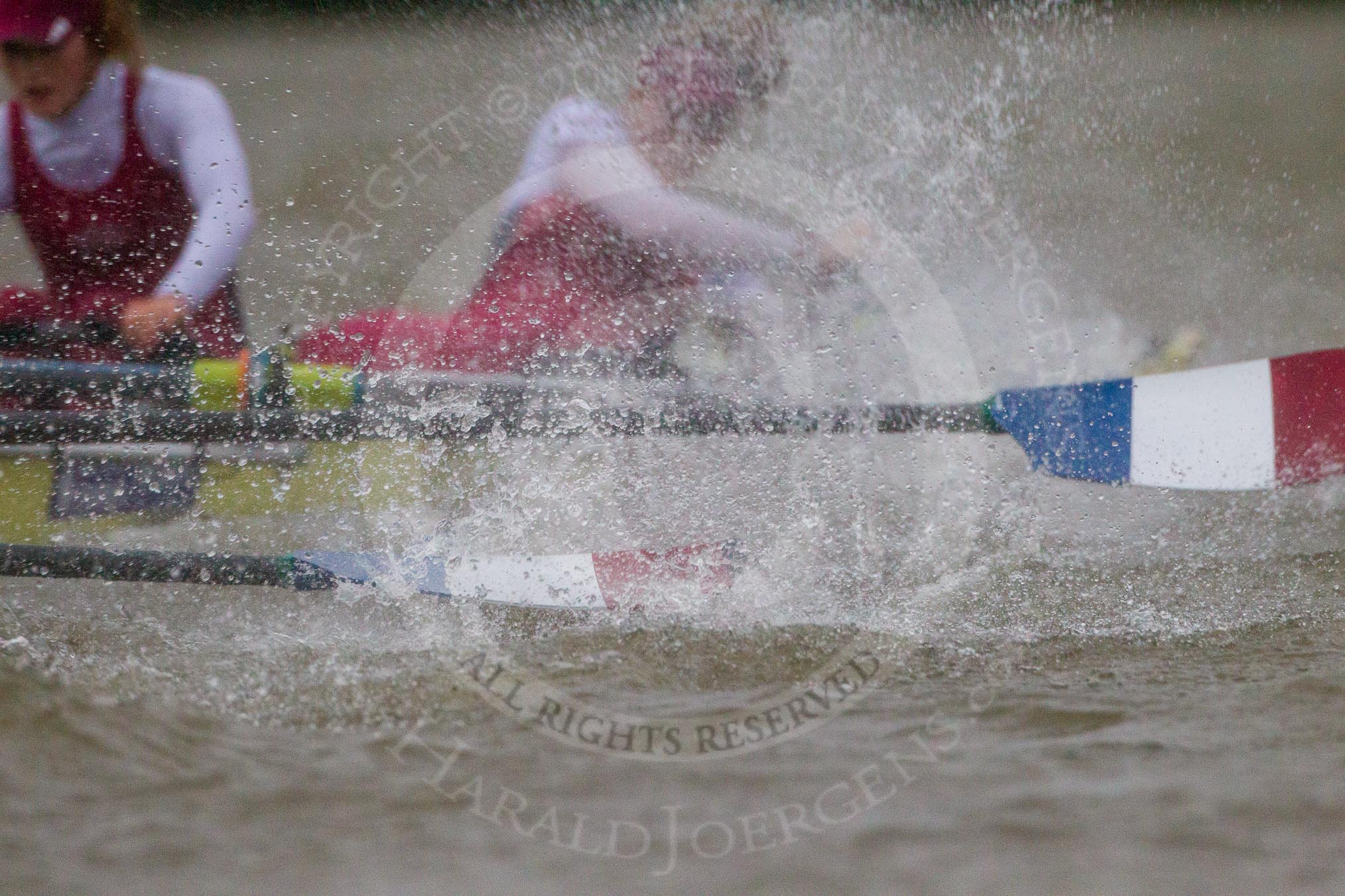 The Boat Race season 2016 - Women's Boat Race Fixture CUWBC vs OBUBC.
River Thames between Putney Bridge and Mortlake,
London SW15,

United Kingdom,
on 31 January 2016 at 16:26, image #149