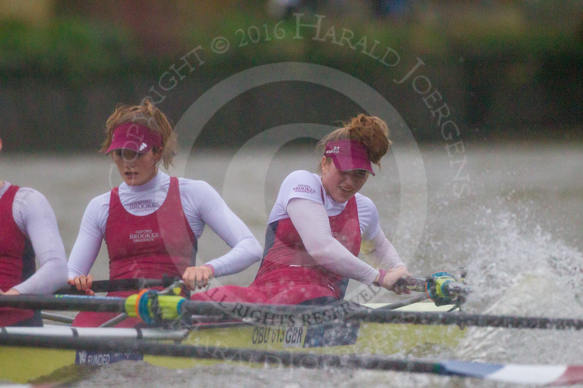 The Boat Race season 2016 - Women's Boat Race Fixture CUWBC vs OBUBC.
River Thames between Putney Bridge and Mortlake,
London SW15,

United Kingdom,
on 31 January 2016 at 16:26, image #150