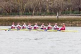 The Boat Race season 2016 - Women's Boat Race Fixture CUWBC vs OBUBC.
River Thames between Putney Bridge and Mortlake,
London SW15,

United Kingdom,
on 31 January 2016 at 15:59, image #53