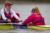 The Boat Race season 2016 - Women's Boat Race Fixture CUWBC vs OBUBC.
River Thames between Putney Bridge and Mortlake,
London SW15,

United Kingdom,
on 31 January 2016 at 16:06, image #100
