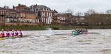 The Boat Race season 2016 - Women's Boat Race Fixture CUWBC vs OBUBC.
River Thames between Putney Bridge and Mortlake,
London SW15,

United Kingdom,
on 31 January 2016 at 16:25, image #140
