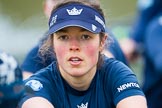 The Boat Race season 2016 - OUWBC training Wallingford: Lauren Kedar, stroke in the OUWBC Blue Boat.
River Thames,
Wallingford,
Oxfordshire,

on 29 February 2016 at 16:33, image #140