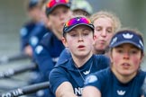 The Boat Race season 2016 - OUWBC training Wallingford: Maddy Badcott, OUWBC president and 7 seat in the Oxford Blue Boat.
River Thames,
Wallingford,
Oxfordshire,

on 29 February 2016 at 16:34, image #144