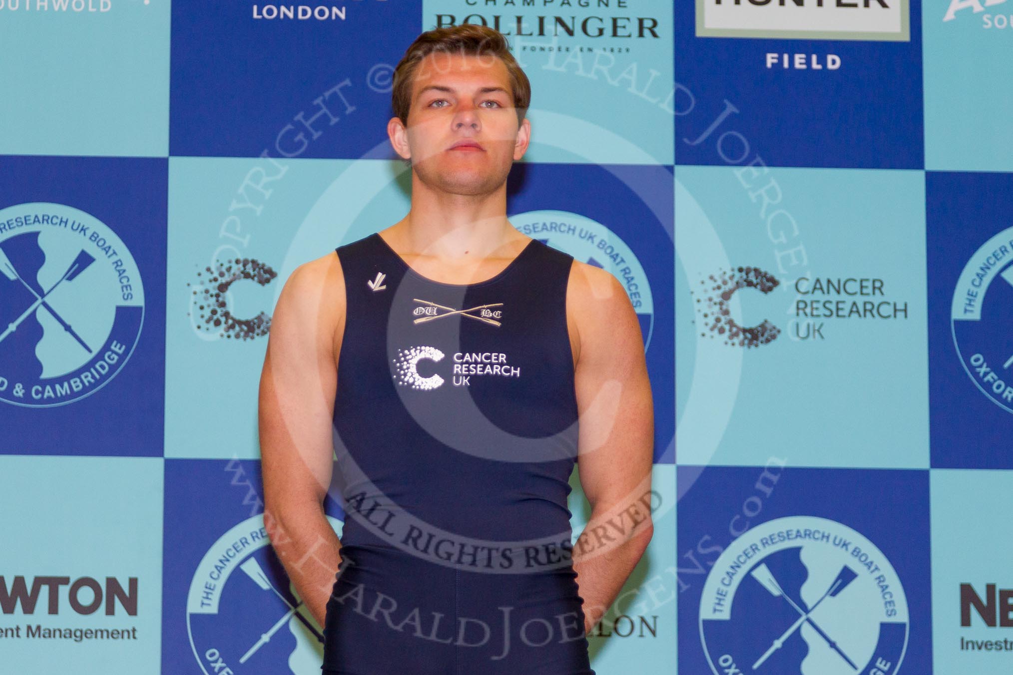 The Boat Race season 2016 - Crew Announcement and Weigh-In: The Boat Race, 3 seat: Oxford: Morgan Gerlak – 85.8kg.
Westmister Hall, Westminster,
London SW11,

United Kingdom,
on 01 March 2016 at 10:20, image #59