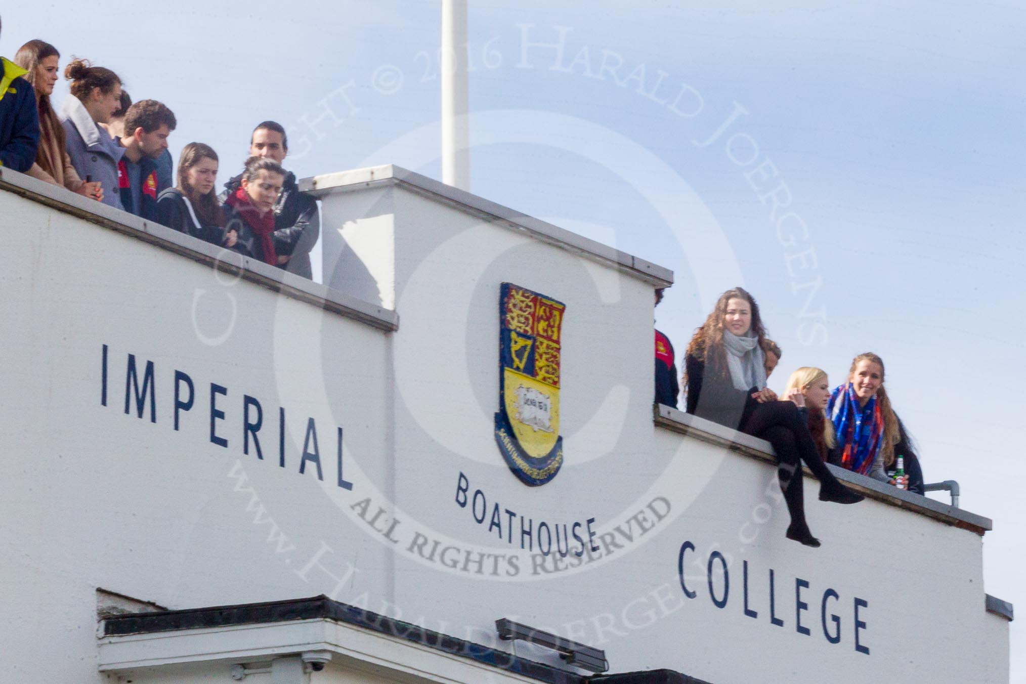 The Boat Race season 2016 -  The Cancer Research Women's Boat Race.
River Thames between Putney Bridge and Mortlake,
London SW15,

United Kingdom,
on 27 March 2016 at 13:30, image #109