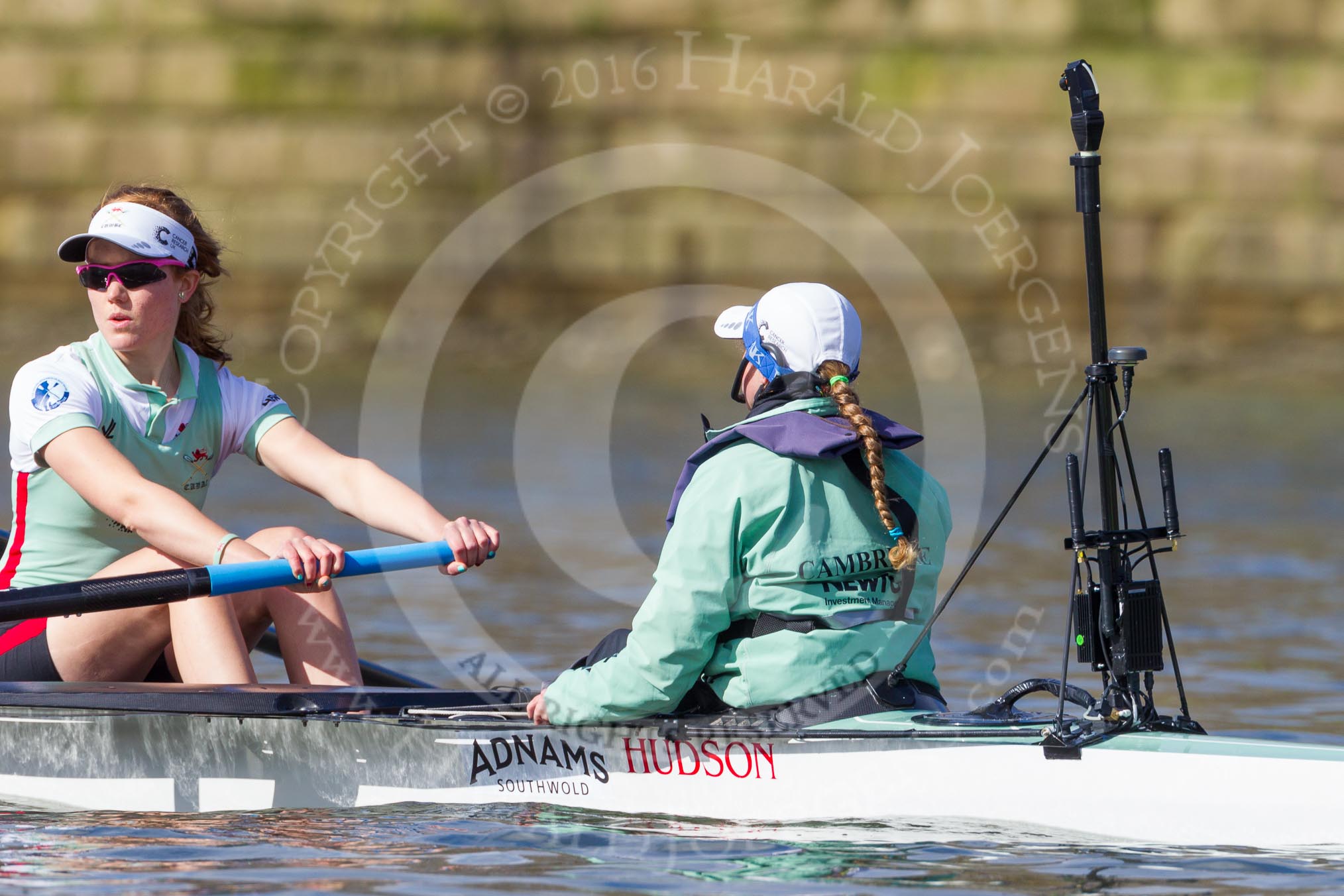 The Boat Race season 2016 -  The Cancer Research Women's Boat Race.
River Thames between Putney Bridge and Mortlake,
London SW15,

United Kingdom,
on 27 March 2016 at 14:10, image #168