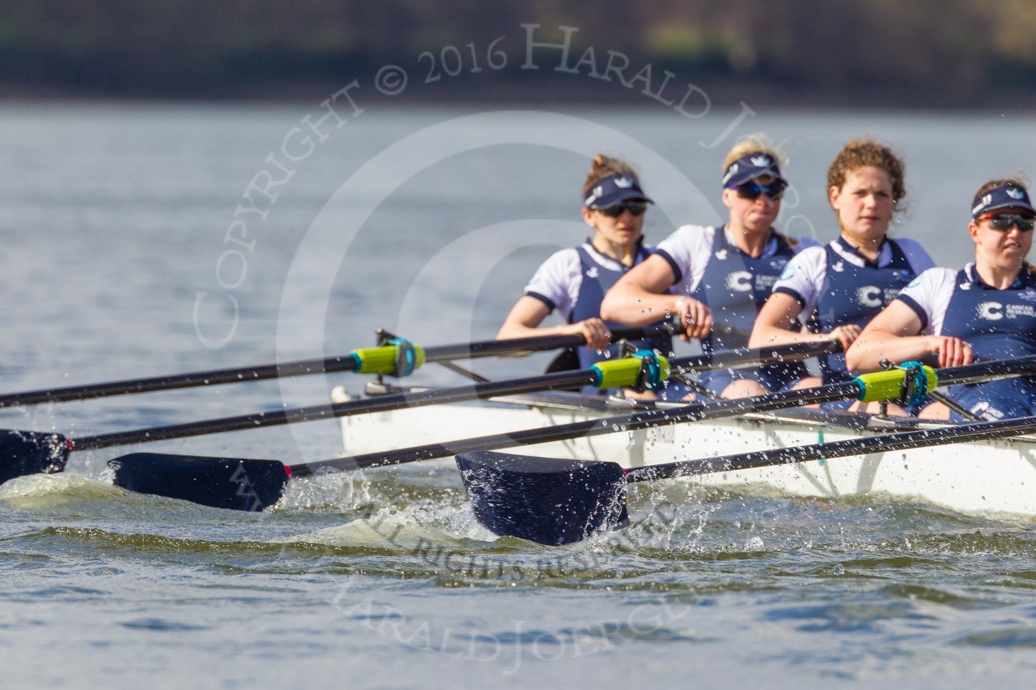 The Boat Race season 2016 -  The Cancer Research Women's Boat Race.
River Thames between Putney Bridge and Mortlake,
London SW15,

United Kingdom,
on 27 March 2016 at 14:11, image #179