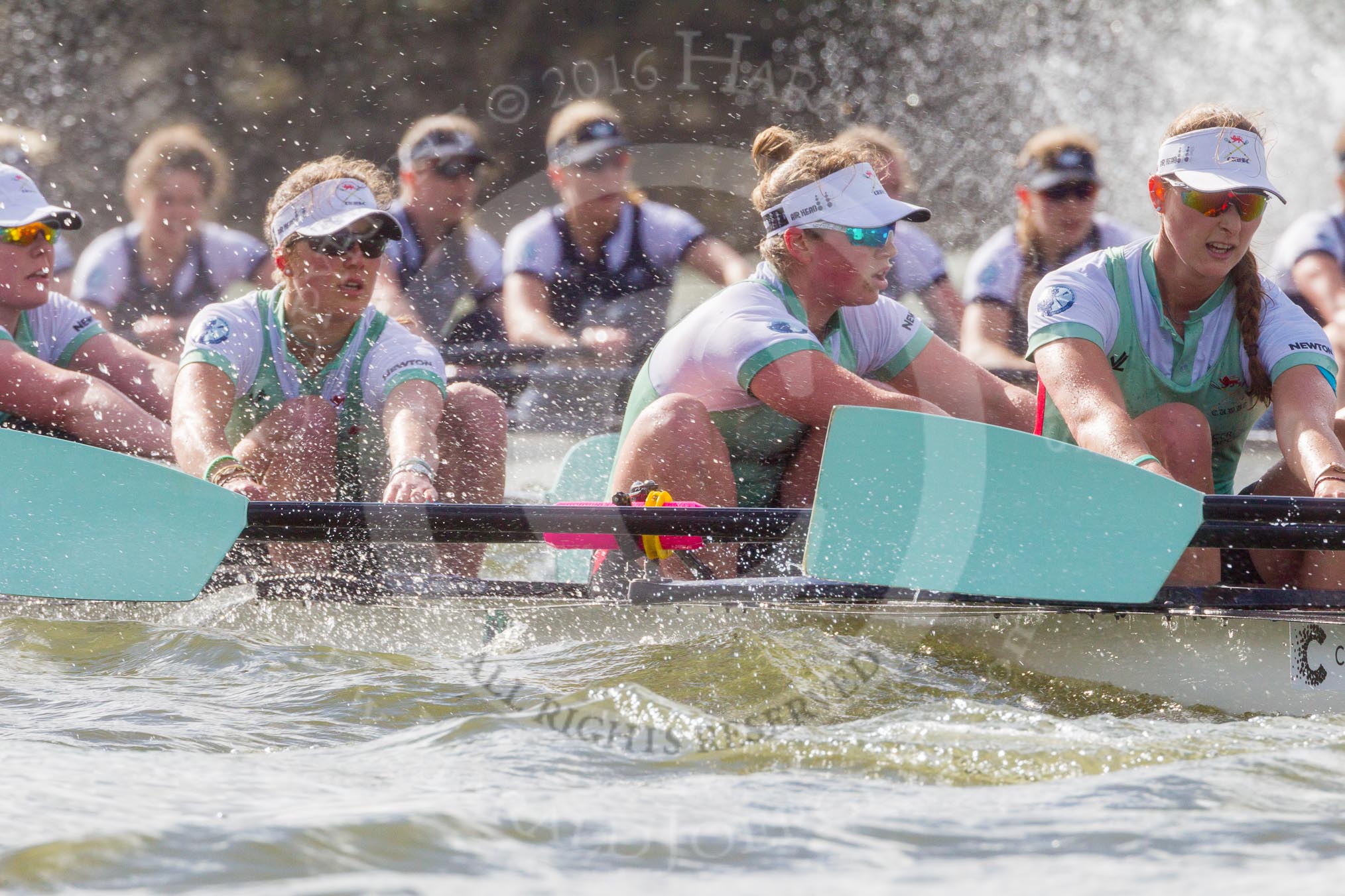 The Boat Race season 2016 -  The Cancer Research Women's Boat Race.
River Thames between Putney Bridge and Mortlake,
London SW15,

United Kingdom,
on 27 March 2016 at 14:21, image #247
