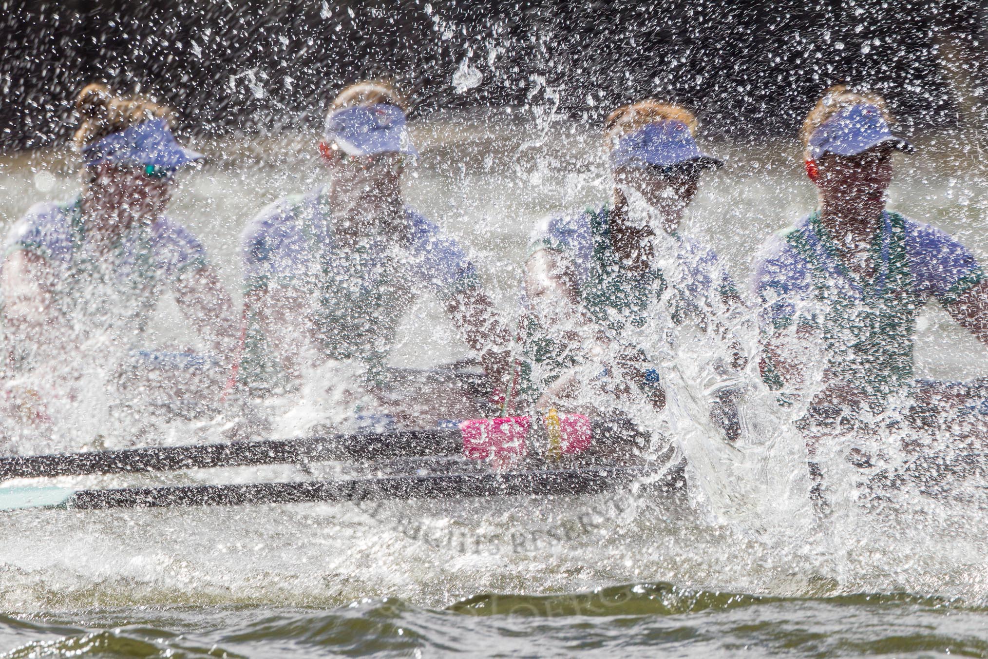 The Boat Race season 2016 -  The Cancer Research Women's Boat Race.
River Thames between Putney Bridge and Mortlake,
London SW15,

United Kingdom,
on 27 March 2016 at 14:22, image #268