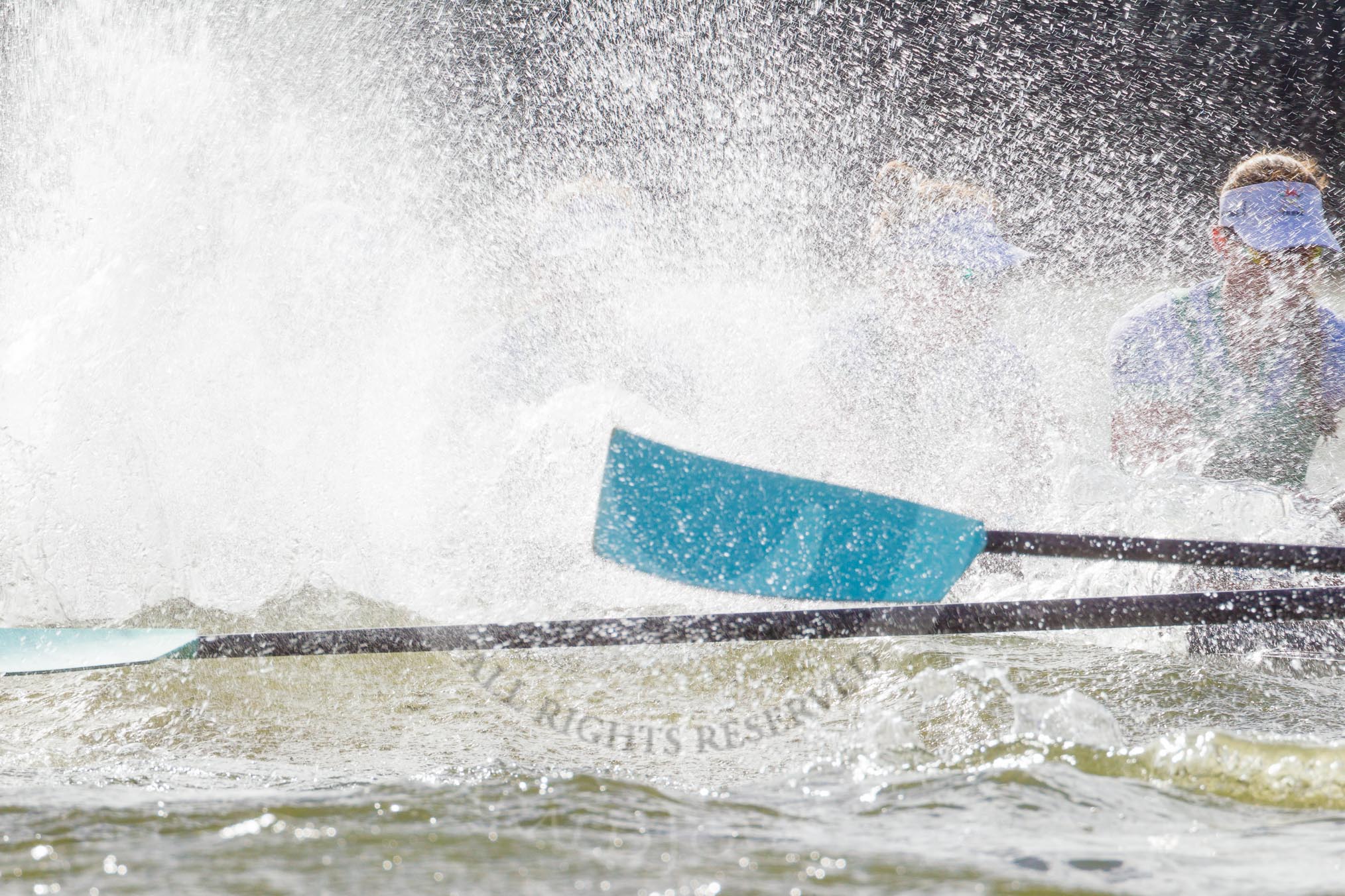 The Boat Race season 2016 -  The Cancer Research Women's Boat Race.
River Thames between Putney Bridge and Mortlake,
London SW15,

United Kingdom,
on 27 March 2016 at 14:22, image #273