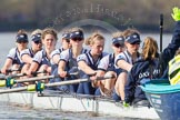 The Boat Race season 2016 -  The Cancer Research Women's Boat Race.
River Thames between Putney Bridge and Mortlake,
London SW15,

United Kingdom,
on 27 March 2016 at 14:10, image #402