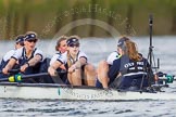 The Boat Race season 2016 -  The Cancer Research Women's Boat Race.
River Thames between Putney Bridge and Mortlake,
London SW15,

United Kingdom,
on 27 March 2016 at 14:16, image #221