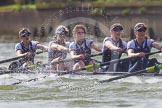 The Boat Race season 2016 -  The Cancer Research Women's Boat Race.
River Thames between Putney Bridge and Mortlake,
London SW15,

United Kingdom,
on 27 March 2016 at 14:20, image #242