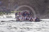 The Boat Race season 2016 -  The Cancer Research Women's Boat Race.
River Thames between Putney Bridge and Mortlake,
London SW15,

United Kingdom,
on 27 March 2016 at 14:27, image #296
