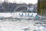 The Boat Race season 2016 -  The Cancer Research Women's Boat Race.
River Thames between Putney Bridge and Mortlake,
London SW15,

United Kingdom,
on 27 March 2016 at 14:29, image #299