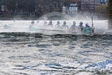 The Boat Race season 2016 -  The Cancer Research Women's Boat Race.
River Thames between Putney Bridge and Mortlake,
London SW15,

United Kingdom,
on 27 March 2016 at 14:29, image #300
