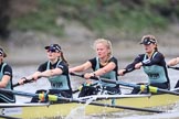 The Boat Race season 2018 - Women's Boat Race Trial Eights (CUWBC, Cambridge): Wingardium Leviosa, here 5 Tricia Smith, 4 Emma Andrews, 3 Pippa Darkin, 2 Sarah Carlotti.
River Thames between Putney Bridge and Mortlake,
London SW15,

United Kingdom,
on 05 December 2017 at 12:45, image #73