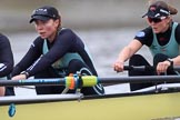 The Boat Race season 2018 - Women's Boat Race Trial Eights (CUWBC, Cambridge): Wingardium Leviosa, here 6 -Larkin Sayre, 5 Tricia Smith.
River Thames between Putney Bridge and Mortlake,
London SW15,

United Kingdom,
on 05 December 2017 at 12:45, image #74