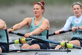 The Boat Race season 2018 - Women's Boat Race Trial Eights (CUWBC, Cambridge): Expecto Patronum, here 6 Thea Zabell, 5 Kelsey Barolak, 4 Laura Foster.
River Thames between Putney Bridge and Mortlake,
London SW15,

United Kingdom,
on 05 December 2017 at 12:46, image #86