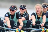 The Boat Race season 2018 - Women's Boat Race Trial Eights (CUWBC, Cambridge): Wingardium Leviosa: 5 Tricia Smith, 4 Emma Andrews, 3 Pippa Darkin, 2 Sarah Carlotti.
River Thames between Putney Bridge and Mortlake,
London SW15,

United Kingdom,
on 05 December 2017 at 12:53, image #131