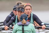 The Boat Race season 2018 - Women's Boat Race Trial Eights (CUWBC, Cambridge): Wingardium Leviosa:  Cox-Sophie Wrixon, stroke-Imogen Grant, 7-Myriam Goudet-Boukhatmi, 6-Larkin Sayre, 5-Tricia Smith, 4-Emma Andrews, 3-Pippa Darkin, 2-Sarah Carlotti, bow-Lucy Pike.
River Thames between Putney Bridge and Mortlake,
London SW15,

United Kingdom,
on 05 December 2017 at 12:59, image #164