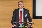 The Boat Race season 2017 - Crew Announcement and Weigh-In: Robert Gillespie, Chairman of The Boat Race Company, thanking all the Boat Races sponsors for their support..
The Francis Crick Institute,
London NW1,

United Kingdom,
on 14 March 2017 at 11:13, image #5