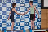 The Boat Race season 2017 - Crew Announcement and Weigh-In: Cox Eleanor Shearer (OUWBC) and Matthew Holland (CUWBC).
The Francis Crick Institute,
London NW1,

United Kingdom,
on 14 March 2017 at 11:30, image #59