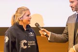 The Boat Race season 2017 - Crew Announcement and Weigh-In: OUWBC Head Coach Ali Williams and BBC Sport commentator Andrew Cotter.
The Francis Crick Institute,
London NW1,

United Kingdom,
on 14 March 2017 at 11:31, image #66