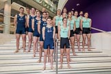 The Boat Race season 2017 - Crew Announcement and Weigh-In: The men's eights, OUBC on the left.
The Francis Crick Institute,
London NW1,

United Kingdom,
on 14 March 2017 at 11:53, image #122