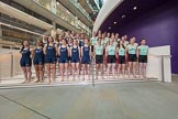 The Boat Race season 2017 - Crew Announcement and Weigh-In: OUWBC/OUBC on the left, CUWBC/CUBC on the right.
The Francis Crick Institute,
London NW1,

United Kingdom,
on 14 March 2017 at 11:56, image #123