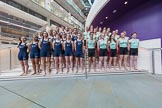 The Boat Race season 2017 - Crew Announcement and Weigh-In: OUWBC/OUBC on the left, CUWBC/CUBC on the right.
The Francis Crick Institute,
London NW1,

United Kingdom,
on 14 March 2017 at 11:56, image #125