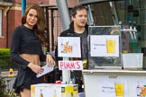 The Boat Race season 2017 -  The Cancer Research Women's Boat Race: The Thai Square restaurant selling Pimm's amd Singha on Boat Race day.
River Thames between Putney Bridge and Mortlake,
London SW15,

United Kingdom,
on 02 April 2017 at 13:24, image #3