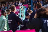 The Boat Race season 2017 -  The Cancer Research Women's Boat Race: At the toss for the Men's Boat Race.
River Thames between Putney Bridge and Mortlake,
London SW15,

United Kingdom,
on 02 April 2017 at 15:31, image #43