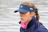 The Boat Race season 2018 - Women's Boat Race Trial Eights (OUWBC, Oxford): Close-up of "Coursing River" 4 seat Anna Murgatroyd.
River Thames between Putney Bridge and Mortlake,
London SW15,

United Kingdom,
on 21 January 2018 at 13:47, image #4