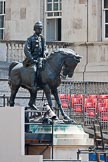 Trooping the Colour 2009: Press stand 'Roberts'  at the Roberts Statue on Horse Guards Parade, from where all the photos have been taken..
Horse Guards Parade, Westminster,
London SW1,

United Kingdom,
on 13 June 2009 at 13:00, image #276