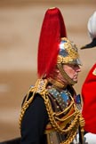 Trooping the Colour 2009: Close-up of the Silver Stick in Waiting, Colonel T W Browne, The Blues and Royals, during the Inspection of the Line..
Horse Guards Parade, Westminster,
London SW1,

United Kingdom,
on 13 June 2009 at 11:07, image #158