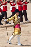 Trooping the Colour 2009: Drum Major M Godsman, Scots Guards..
Horse Guards Parade, Westminster,
London SW1,

United Kingdom,
on 13 June 2009 at 11:09, image #164