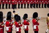 Trooping the Colour 2009: The band of the Grenadier Guards playing..
Horse Guards Parade, Westminster,
London SW1,

United Kingdom,
on 13 June 2009 at 11:10, image #166