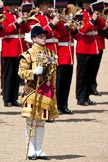 Trooping the Colour 2009: Drum Major C Patterson, Irish Guards..
Horse Guards Parade, Westminster,
London SW1,

United Kingdom,
on 13 June 2009 at 11:42, image #215