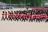 Trooping the Colour 2010: The Band of the Grenadier Guards (front) amd of the Welsh Guards (middle) are marching into their starting position for the parade.

On their right No. 1 Guard, 1st Battalion Grenadier Guards, the "Escort for the Colour", behind them. on the very right, the "King's Troop Royal Horse Artillery".

On the top of the photo spectators watching from St. James's Park, on the very left spectators in front of the No. 10 Downing Street Garden.

The Colour Sergeant (bottom middle) is observing the proceedings.

The bands of the Irish Guards (blue plumes on the bearskins) and Coldstream Guards (red plumes) have already taken their positions.

The public stands behind the bands are at the rear of the garden of No. 10 Downing Street..
Horse Guards Parade, Westminster,
London SW1,
Greater London,
United Kingdom,
on 12 June 2010 at 11:13, image #113