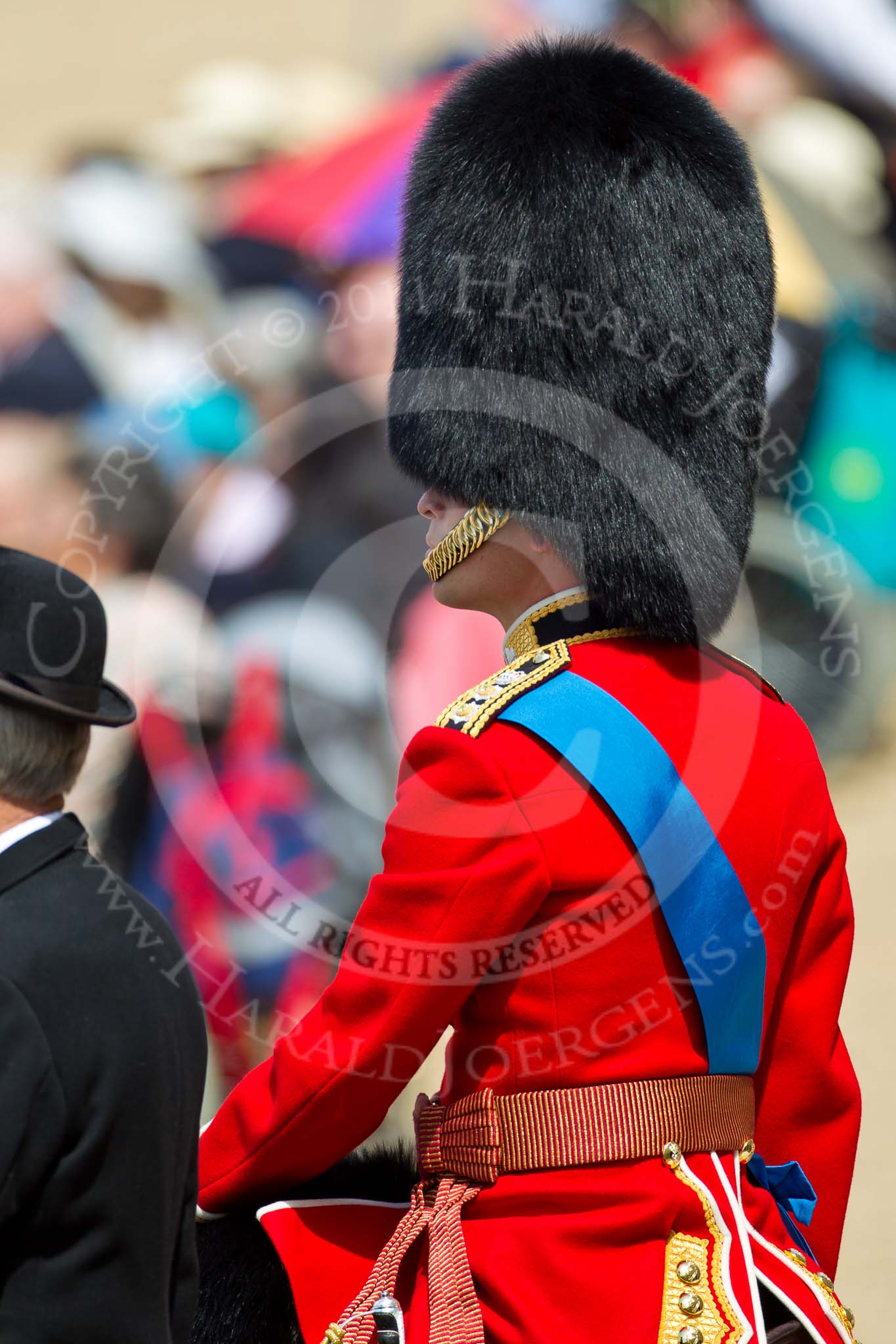 The Colonel's Review 2011: Close-up of HRH Prince William, The Duke of Cambridge..
Horse Guards Parade, Westminster,
London SW1,

United Kingdom,
on 04 June 2011 at 11:51, image #225