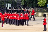 The Colonel's Review 2011: No. 3 Guard, F Company Scots Guards, marching onto the parade ground. In the background St. James's Park..
Horse Guards Parade, Westminster,
London SW1,

United Kingdom,
on 04 June 2011 at 10:27, image #26