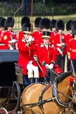 The Colonel's Review 2011: The second carriage passing the Colour on Horse Guards Parade, both coachman saluting the Colour..
Horse Guards Parade, Westminster,
London SW1,

United Kingdom,
on 04 June 2011 at 10:50, image #66