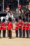 The Colonel's Review 2011: The Royal Procession during The Colonel's Review. The two Windsor Grey horses, with head choachman Jack Hargreaves, pulling a carriage that would be the ivory mounted phaeton. Behind, HRH Prince Edward, The Duke of Kent, and HRH Prince William, The Duke of Cambridge. Next to him the Queen's Stud Groom, riding in place of The Prince of Wales..
Horse Guards Parade, Westminster,
London SW1,

United Kingdom,
on 04 June 2011 at 10:58, image #71