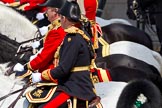 The Colonel's Review 2011: The Crown Equerry, Colonel Toby Browne, in front, behind him the Equerry in Waiting, Lieutenant Colonel A F Matheson of Matheson, yr..
Horse Guards Parade, Westminster,
London SW1,

United Kingdom,
on 04 June 2011 at 12:01, image #273